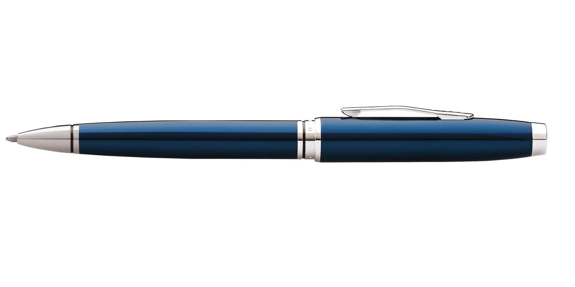 Cross Coventry Blue Lacquer Ballpoint Pen - AT0662G-9
