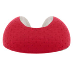 Be Relax My Memory Foam Wellness Neck Pillow - Velvet Red - 1001300058 - Jashanmal Home