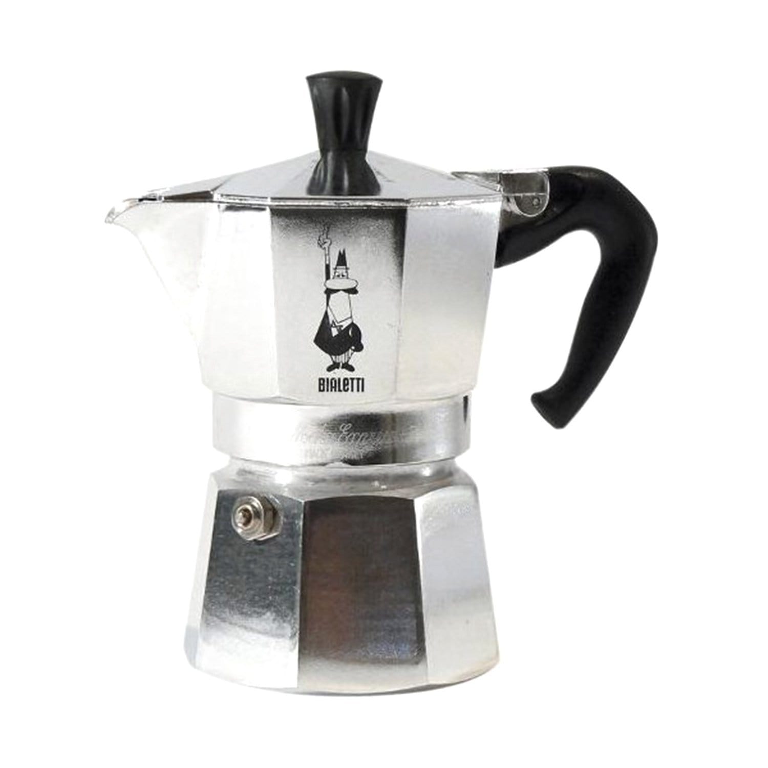 Bialetti Moka Express Coffee Maker - Silver, 3 Cups - 1162 - Jashanmal Home