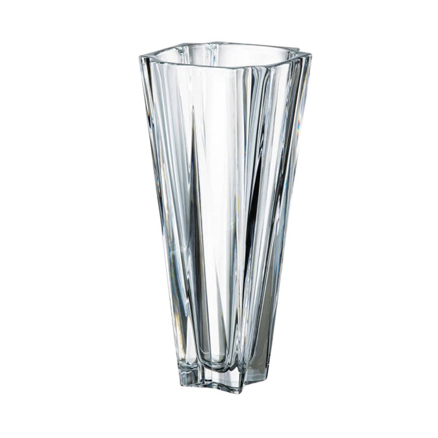 Bohemia Crystal Glass Metropolitan Vase - 35 cm - 5390949 - Jashanmal Home