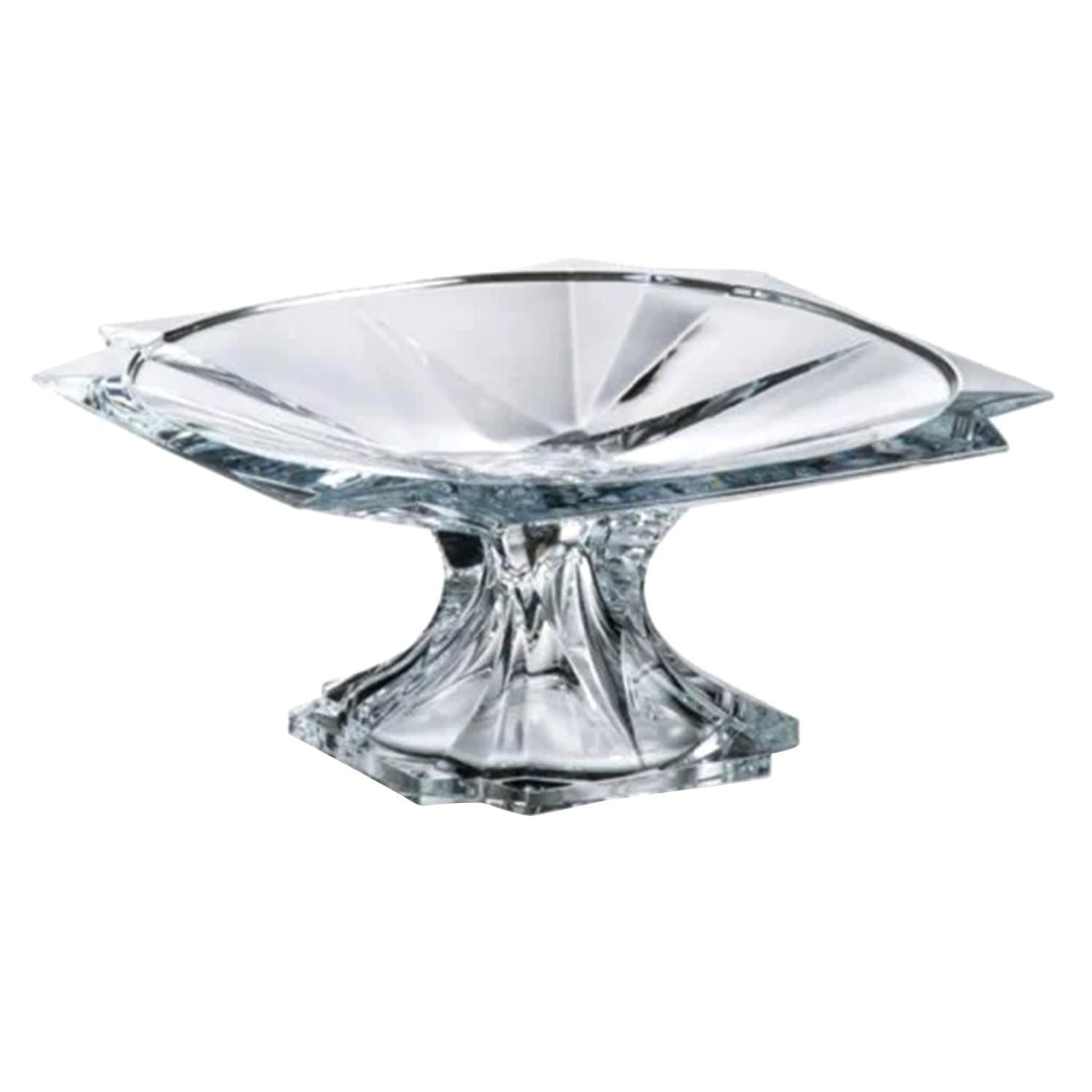 Bohemia Crystal Glass Metropolitan Footed Plate - 33 cm - 5392016 - Jashanmal Home