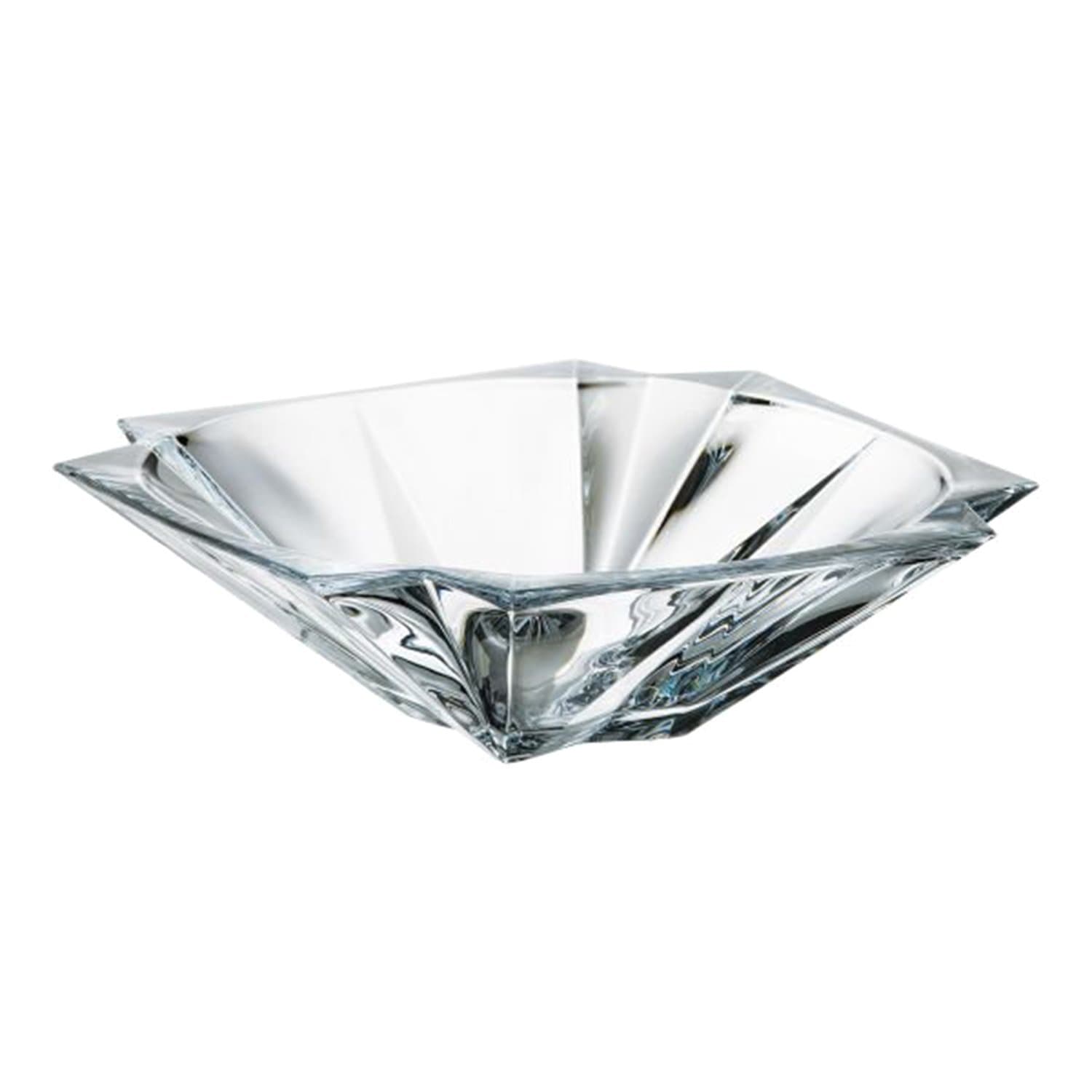 Bohemia Crystal Glass Metropolitan Footed Bowl - 30.5 cm - 5390974 - Jashanmal Home