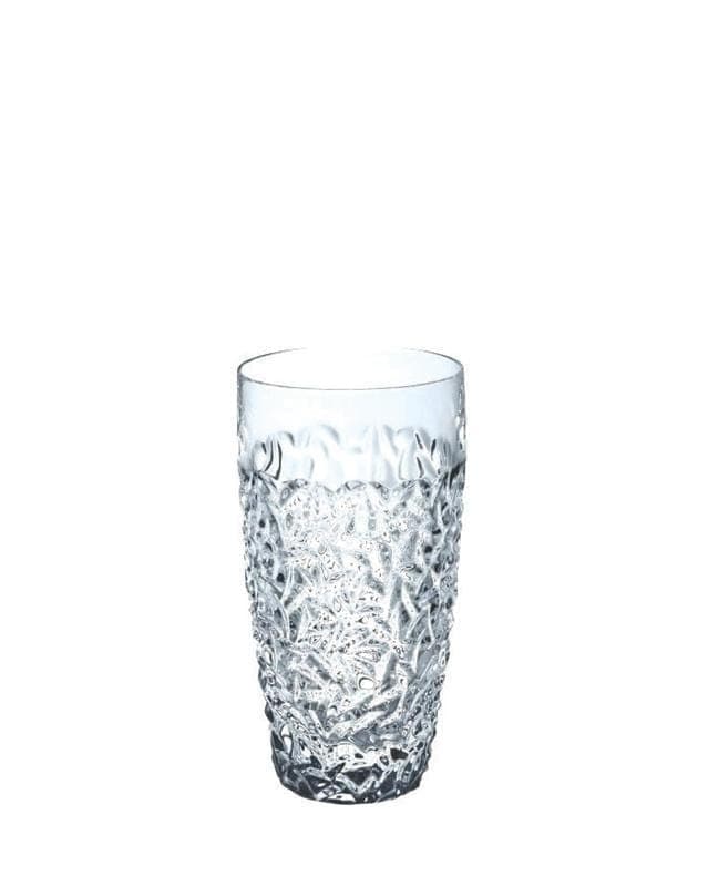 تشي كريستال طقم زجاج ماء نيكوليت - شفاف، 430 مل، 6 قطع - 0/93K62/430