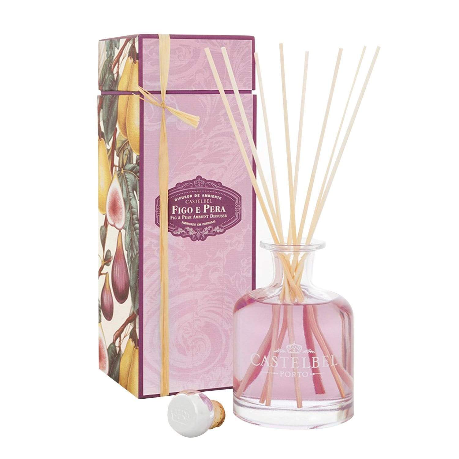 Castelbel Amber Fig and Pear Reed Diffuser - 250ml - C1-0304 - Jashanmal Home