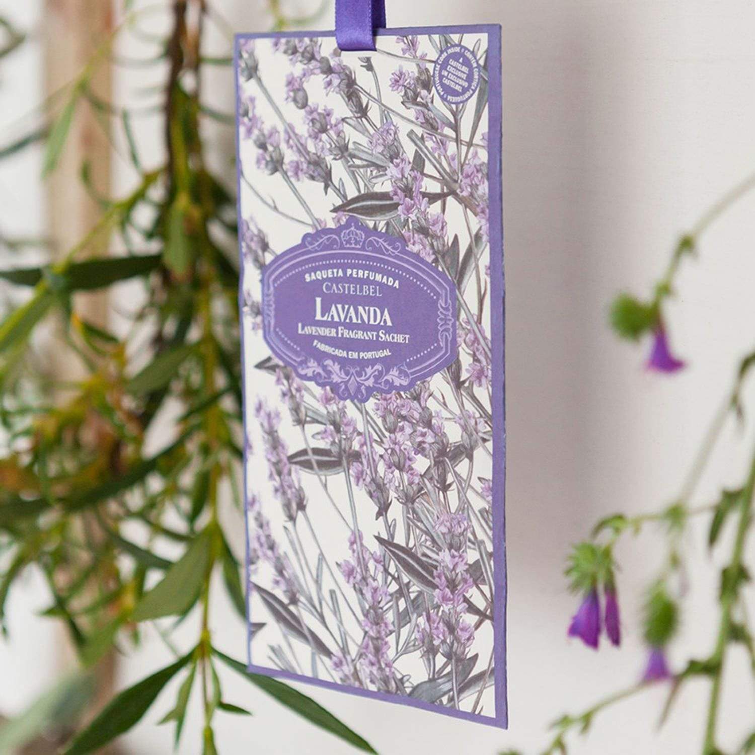Castelbel Amber Lavender Fragrance Sachet - C1-0710 - Jashanmal Home