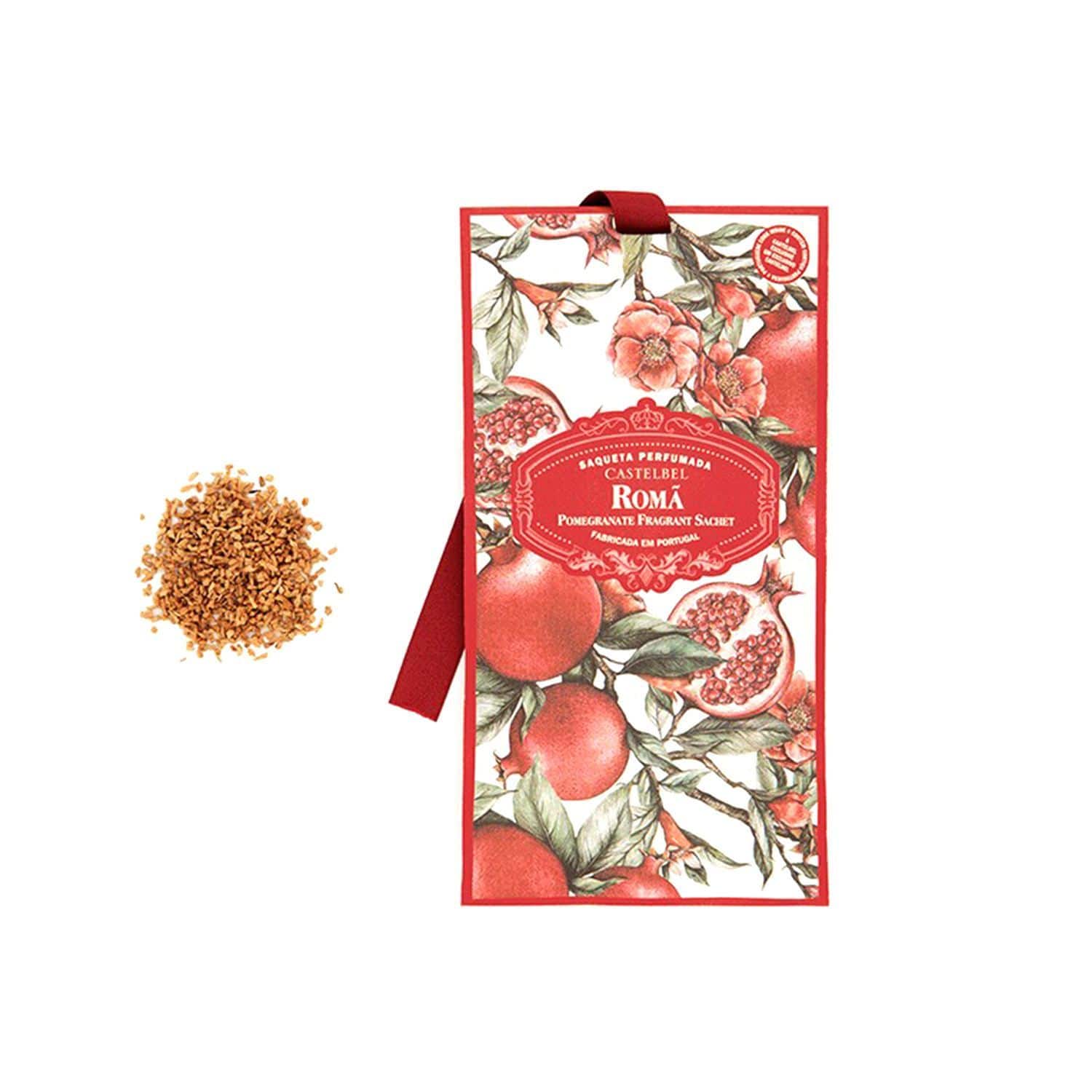 Castelbel Amber Pomegranate Fragranced Sachet - C1-2110 - Jashanmal Home