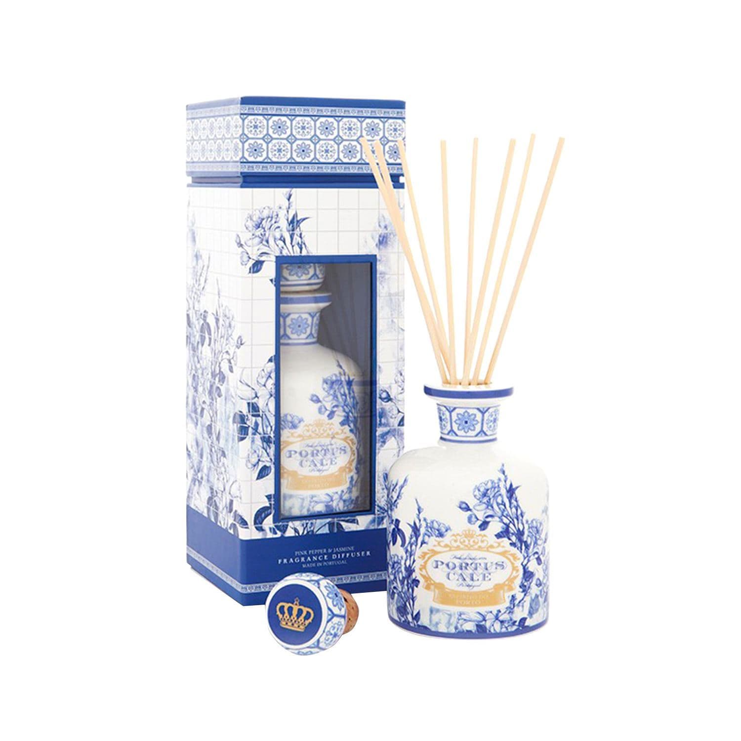 Castelbel Portus Cale Blue and Gold Reed Diffuser - 250ml - C2-2304 - Jashanmal Home