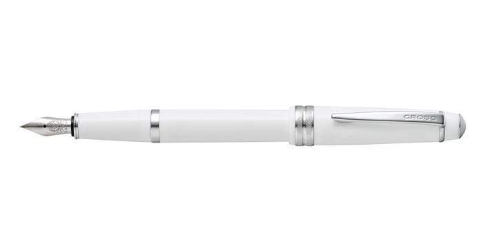  Cross Bailey Light Polished White Resin Fountain Pen -  AT0746-2MS