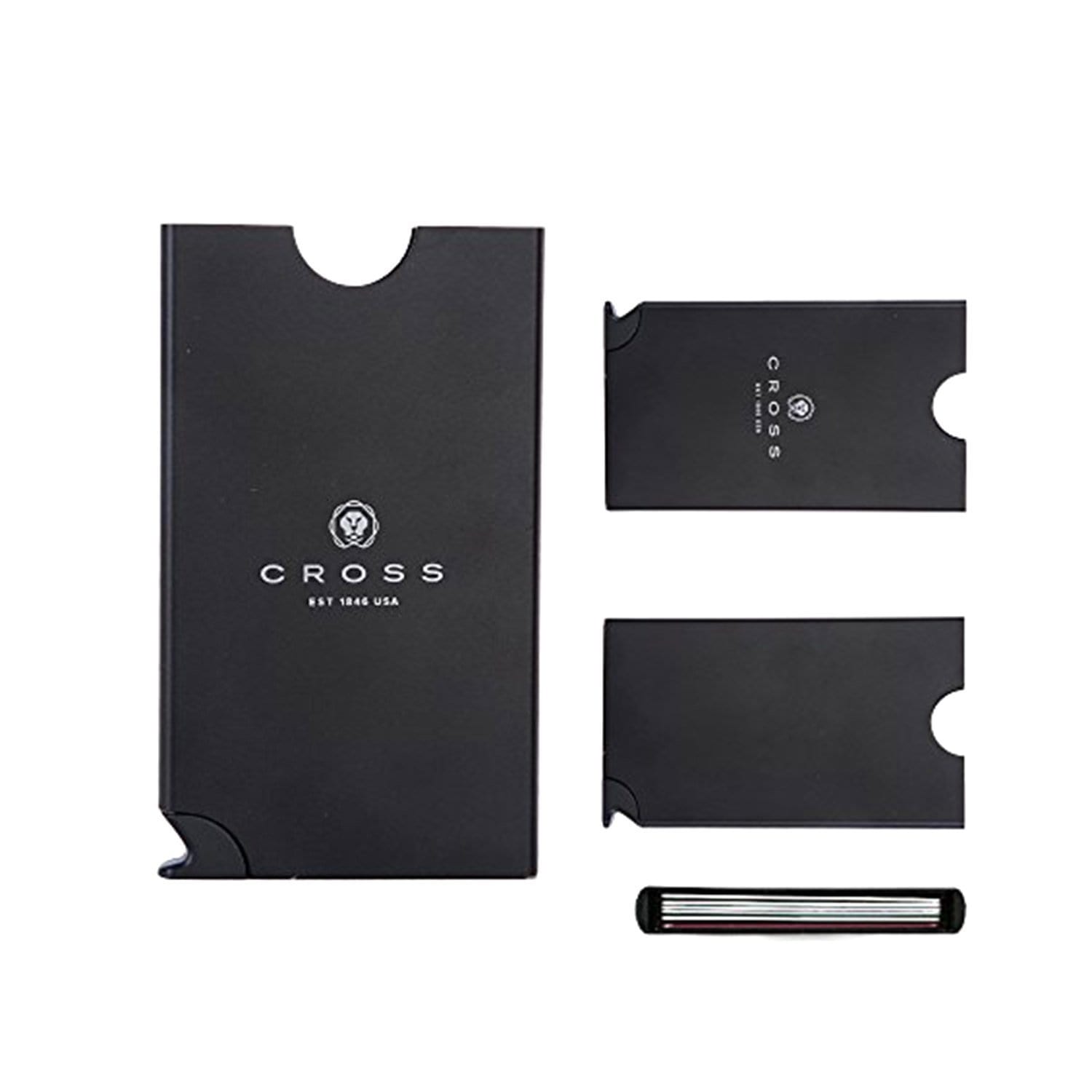 Cross Techno Value Automatic Card Case Wallet with RFID - Black - ACO1768694 -2-1 - Jashanmal Home