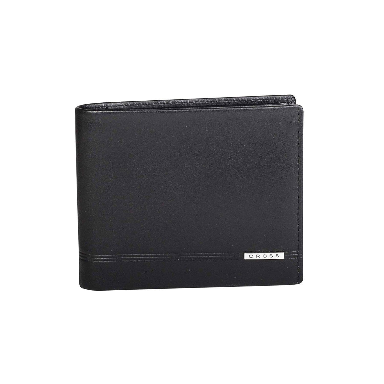 Cross Classic Century Bifold Coin Leather Wallet - Black - AC018072-1-1-RB - Jashanmal Home
