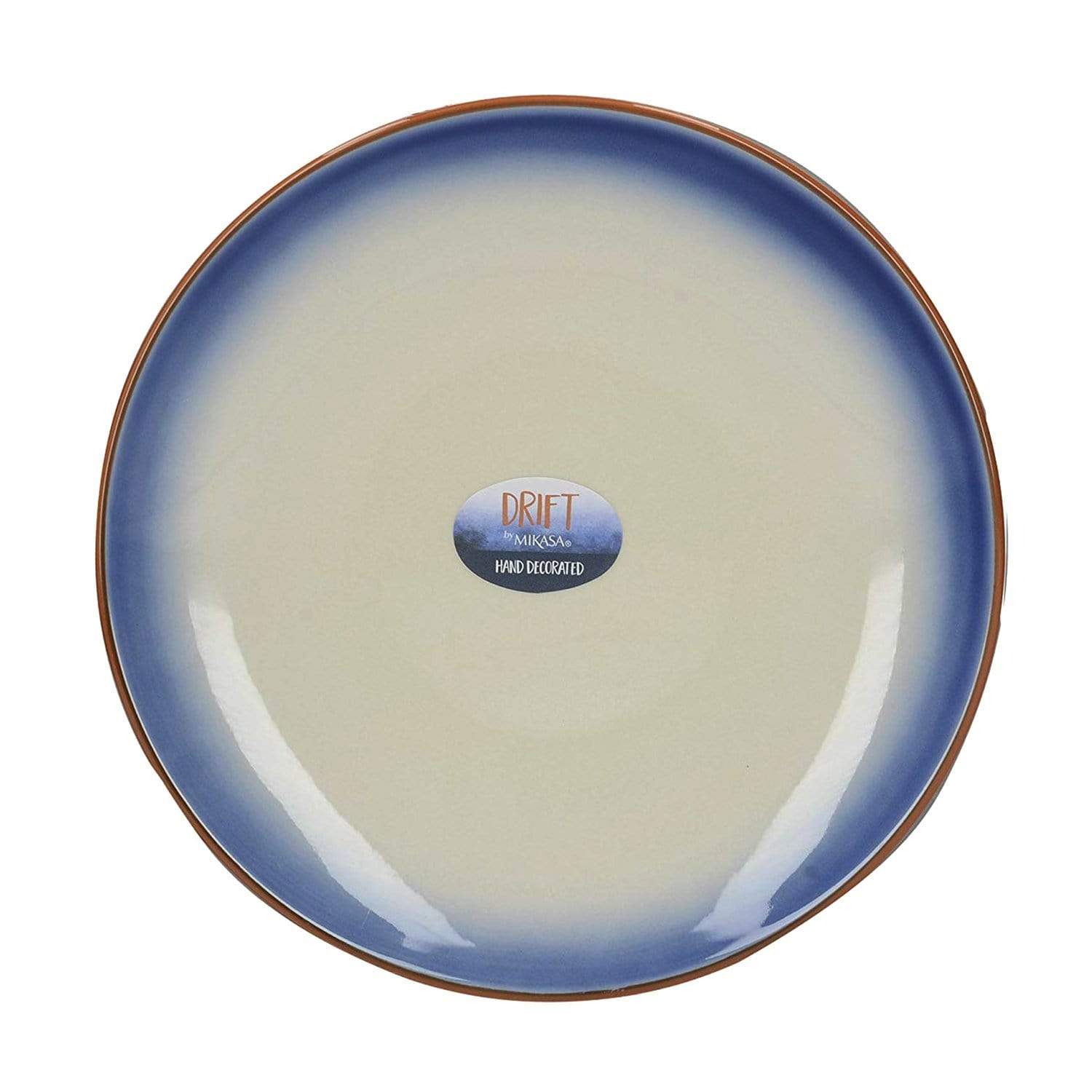 Creative Tops Mikasa Drift Ombre Side Plate - White and Blue, 20 cm, Set of 2 - 5233484 - Jashanmal Home