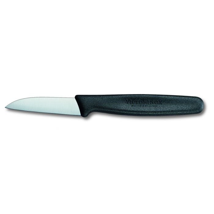 VICTORINOX 6cm PARING KNIFE BLACK NYLON HANDLE BLADE 6CM - 5.0303