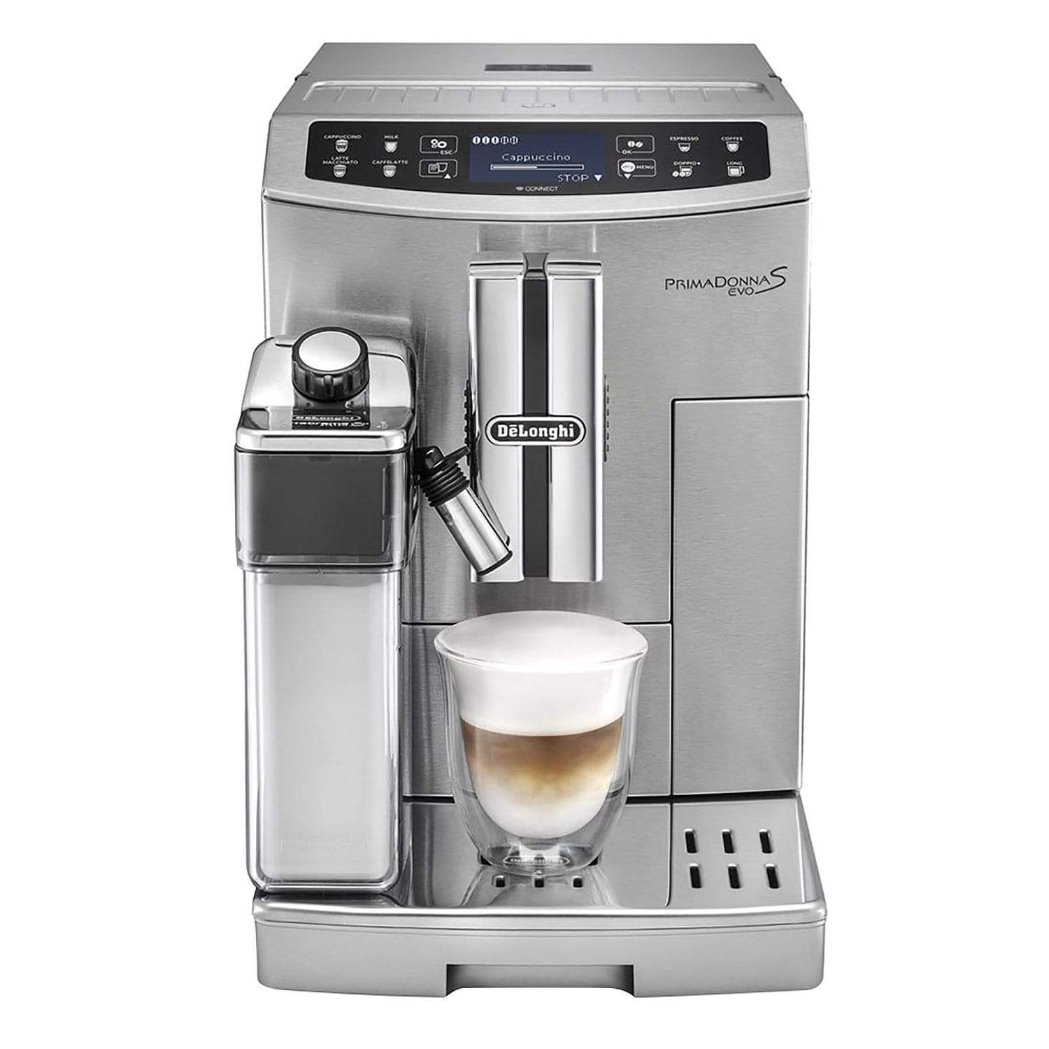 De'Longhi بريمادونا ايفو ماكينة تحضير القهوة - معدن - ECAM510.55.M - جاشنمال هوم