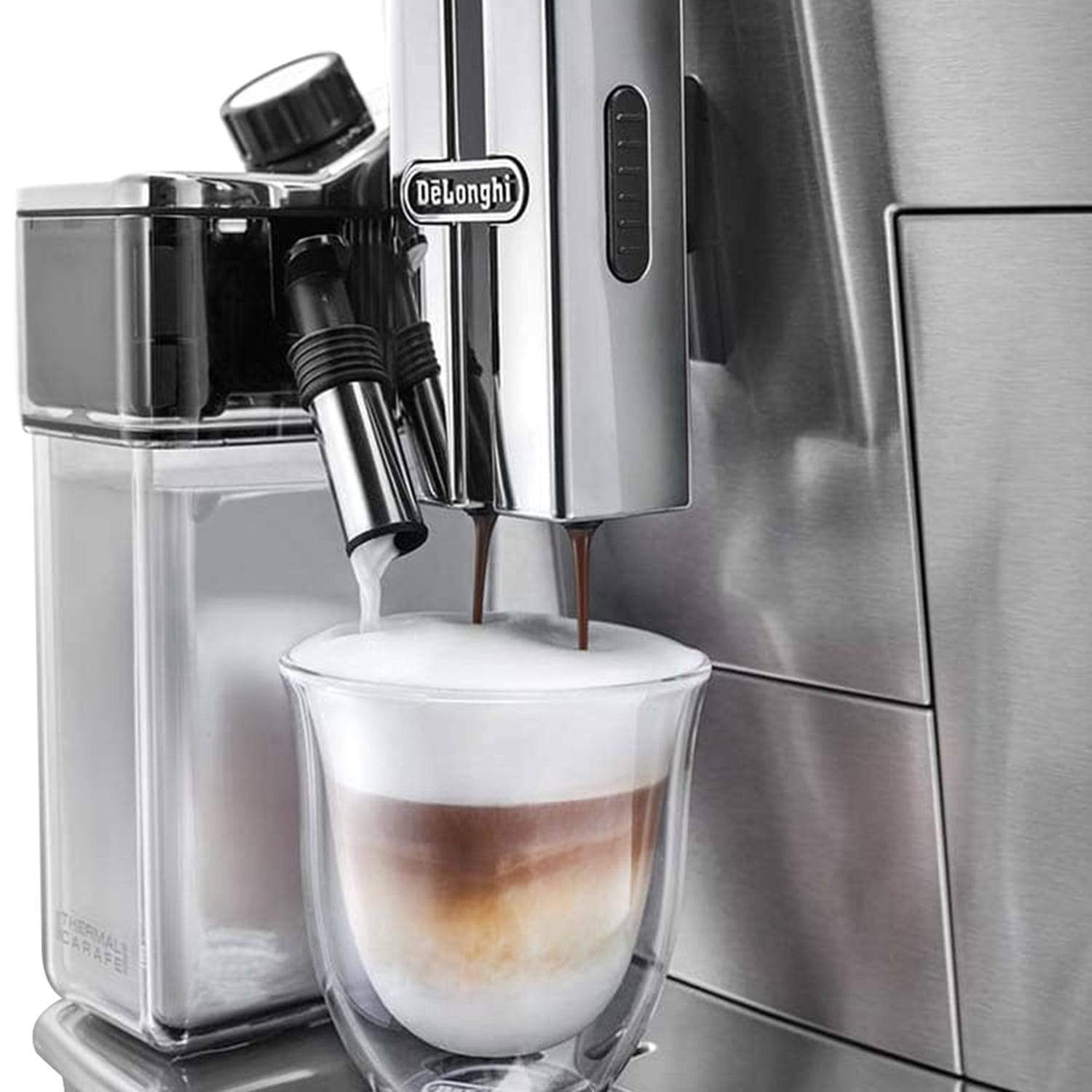 De'Longhi بريمادونا ايفو ماكينة تحضير القهوة - معدن - ECAM510.55.M - جاشنمال هوم