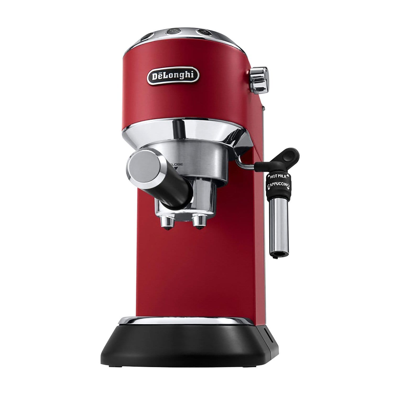 De'Longhi Dedica Style Espresso Pump Coffee Machine - Red - EC685.R - Jashanmal Home