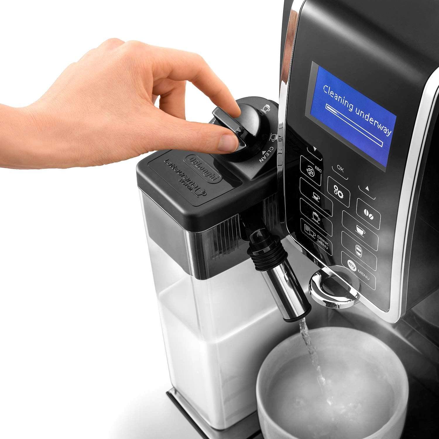 De'Longhi Fully Automatic Coffee Machine Black - ECAM350.55.B - Jashanmal Home