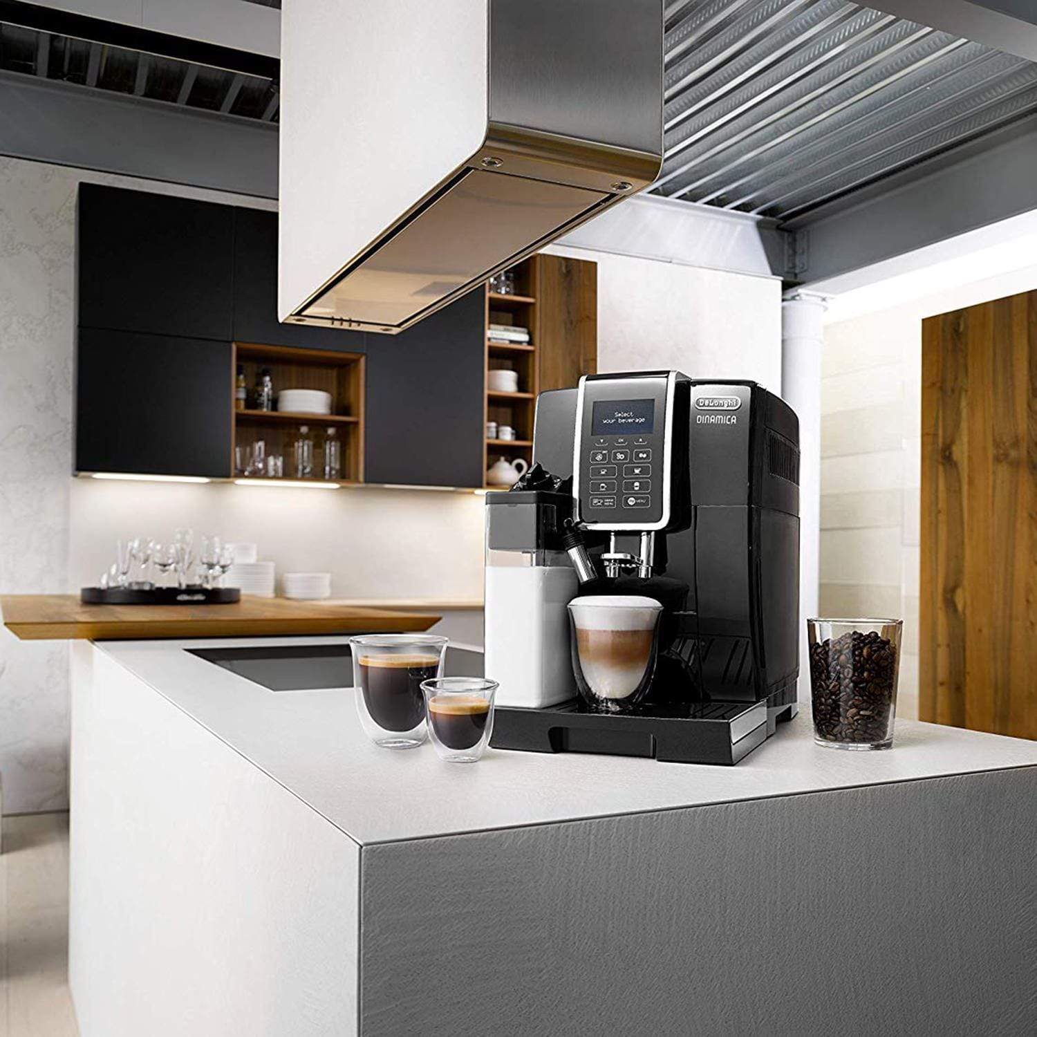 De'Longhi Fully Automatic Coffee Machine Black - ECAM350.55.B - Jashanmal Home
