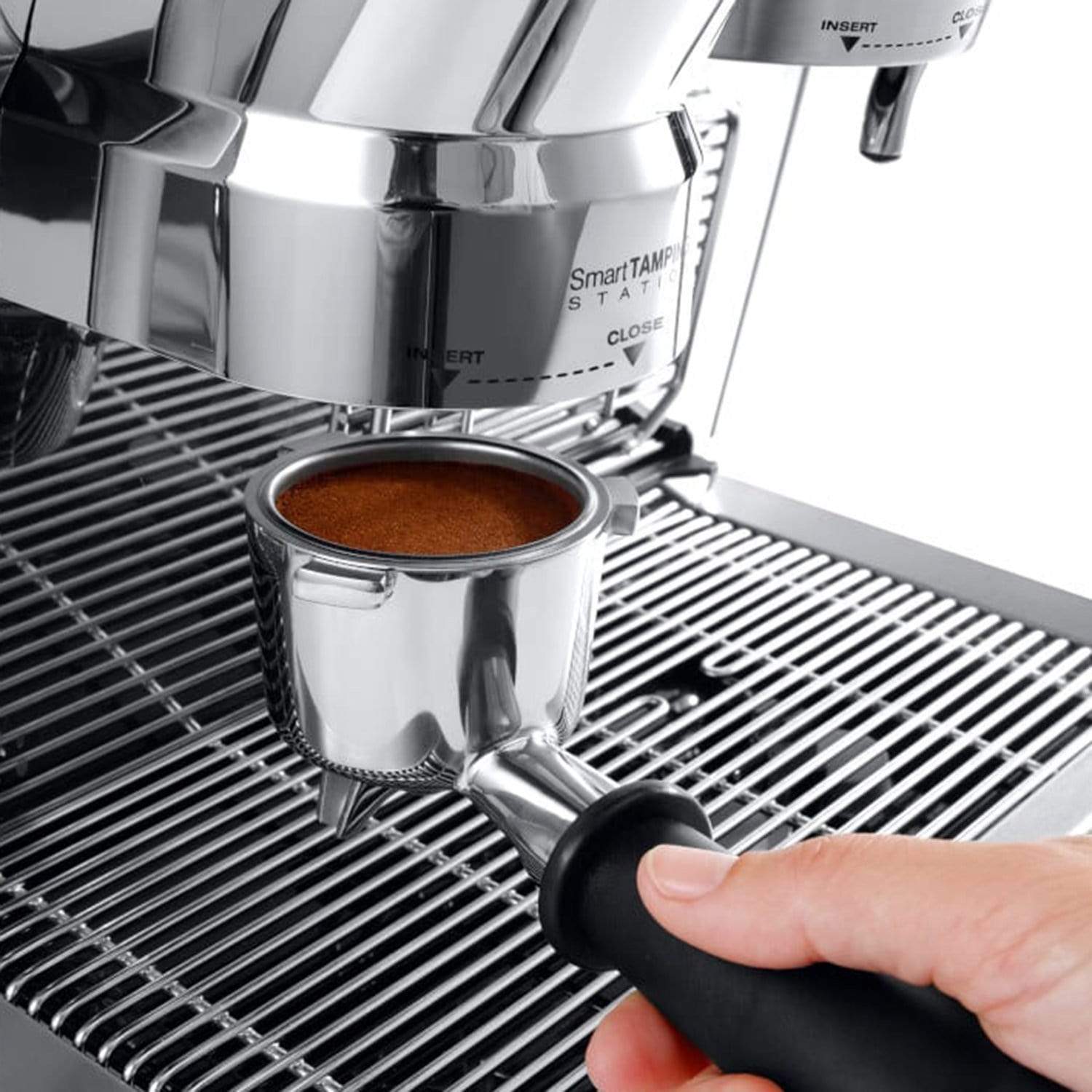 De'Longhi ماكينة تحضير القهوة بمضخة لا سبيشاليكا - فضي - EC9335. م - جاشنمال هوم