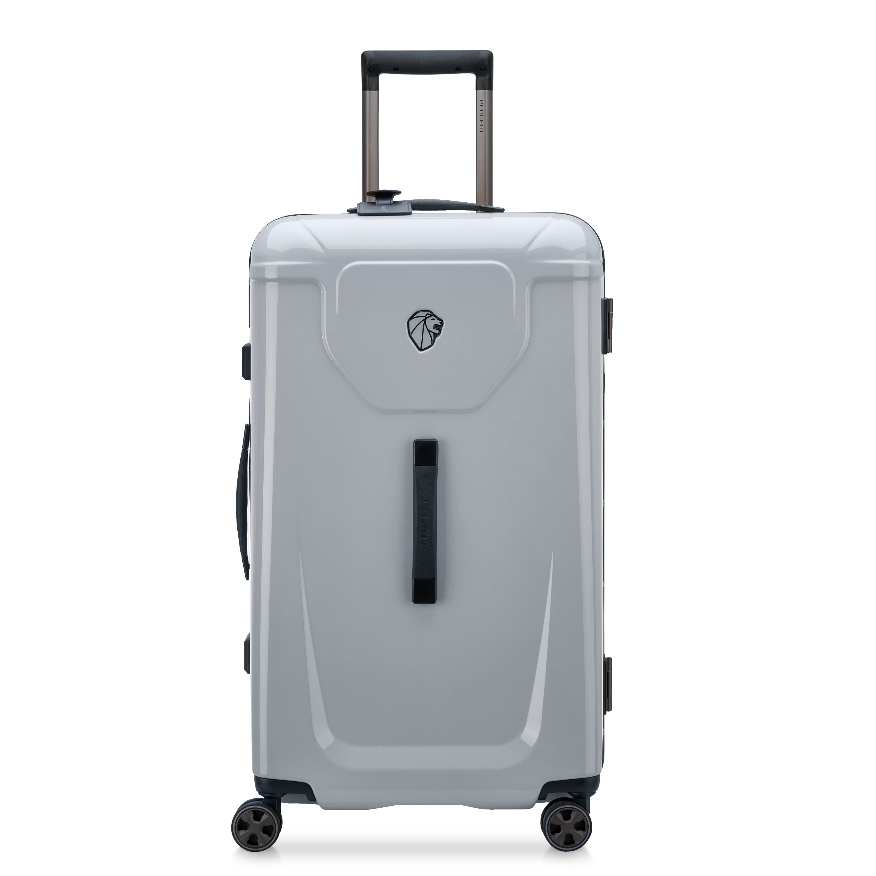 Peugeot Voyages Travel 73cm Hardcase 4 Double Wheel Check-in Luggage Trunk Trolley