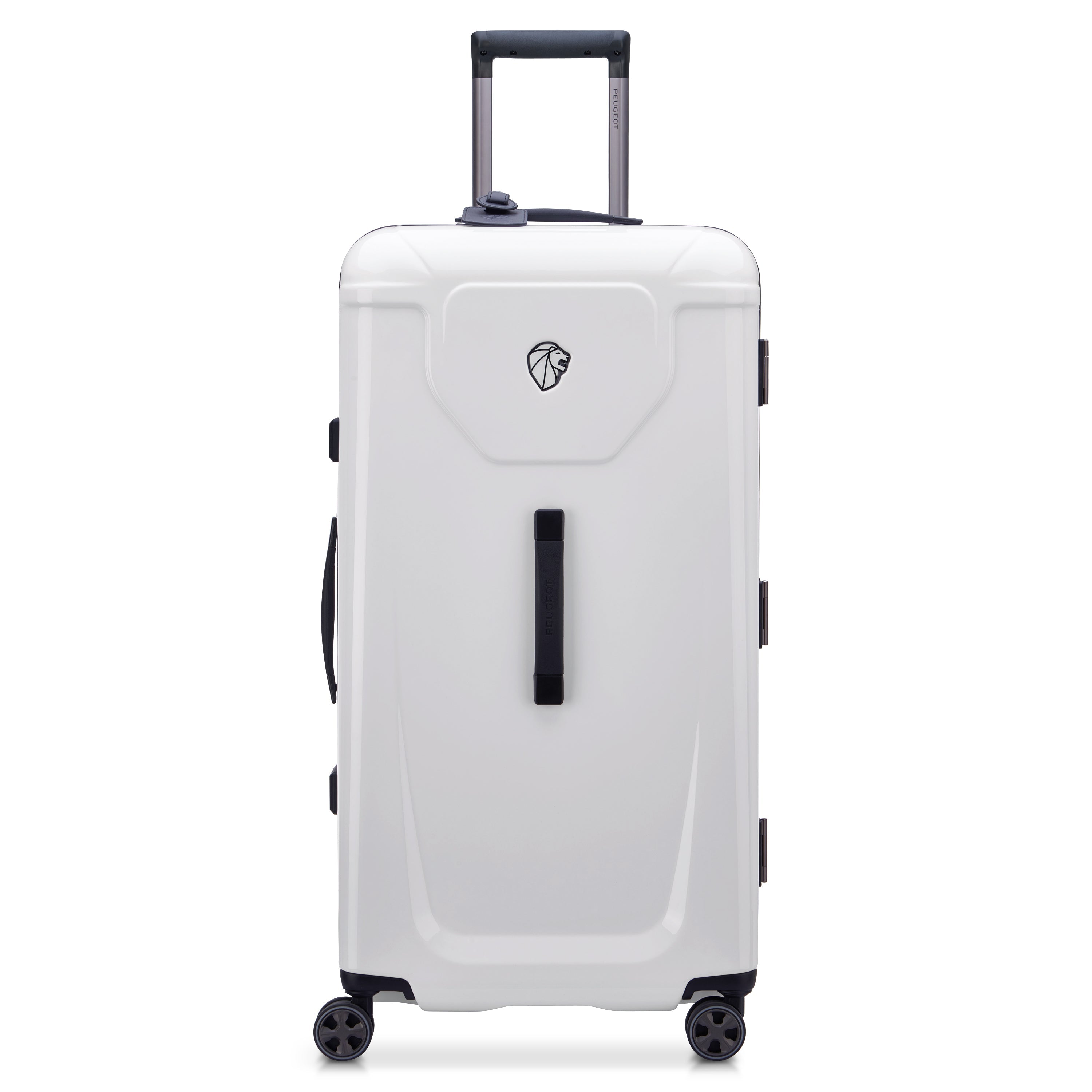 Peugeot Voyages Travel 80cm Hardcase 4 Double Wheel Check-in Luggage Trunk Trolley