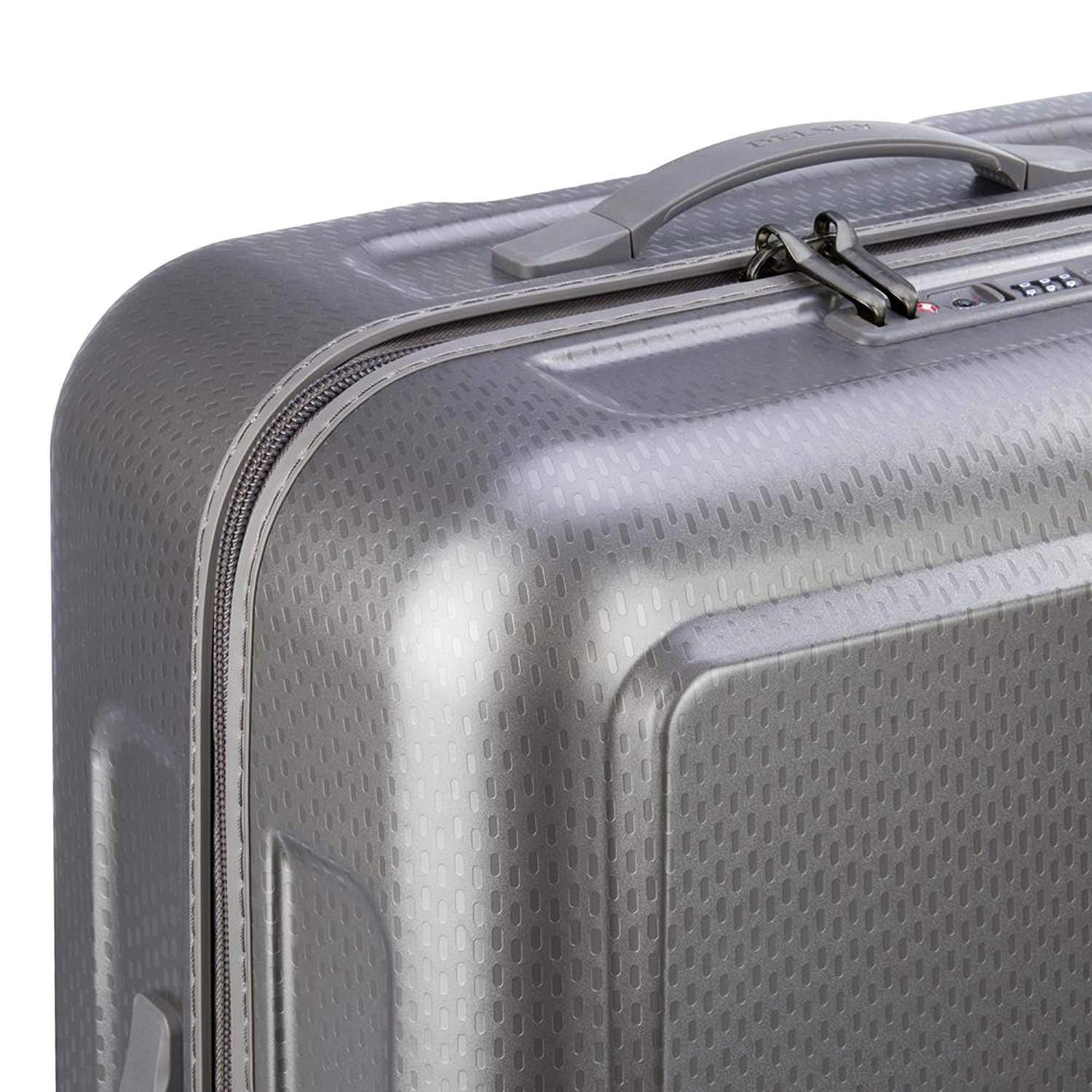Delsey Turenne 70 4 Double Wheel Trolley Case - Silver - 00162182011 SILVER - Jashanmal Home
