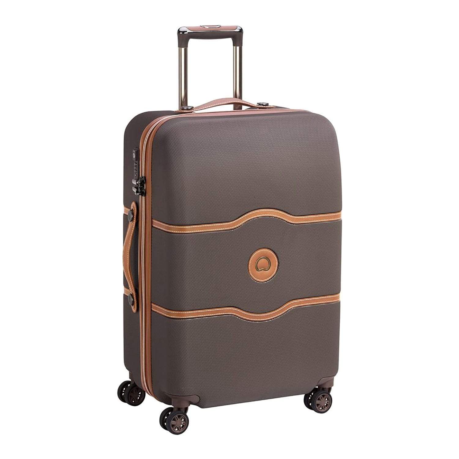 Delsey Chatelet Air 4 Double Wheel Cabin Trolley Case - Chocolate - 00167281006 CHOCOLATE - Jashanmal Home