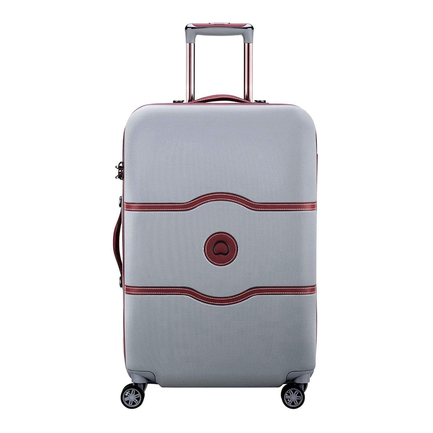 Delsey Chatelet Air 4 Double Wheel Cabin Trolley Case - Silver - 00167281011 SILVER - Jashanmal Home