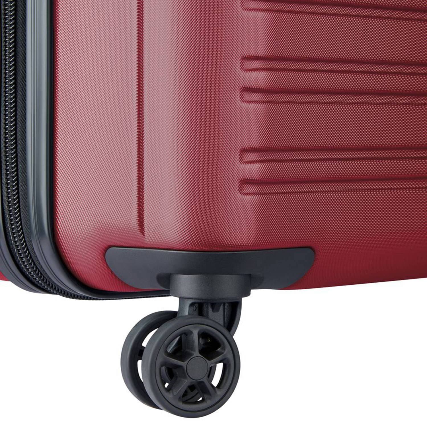 Delsey Segur 2.0 4 حقيبة عربة مزدوجة العجلات - أحمر، 78 سم - 00205882104 RED - Jashanmal Home