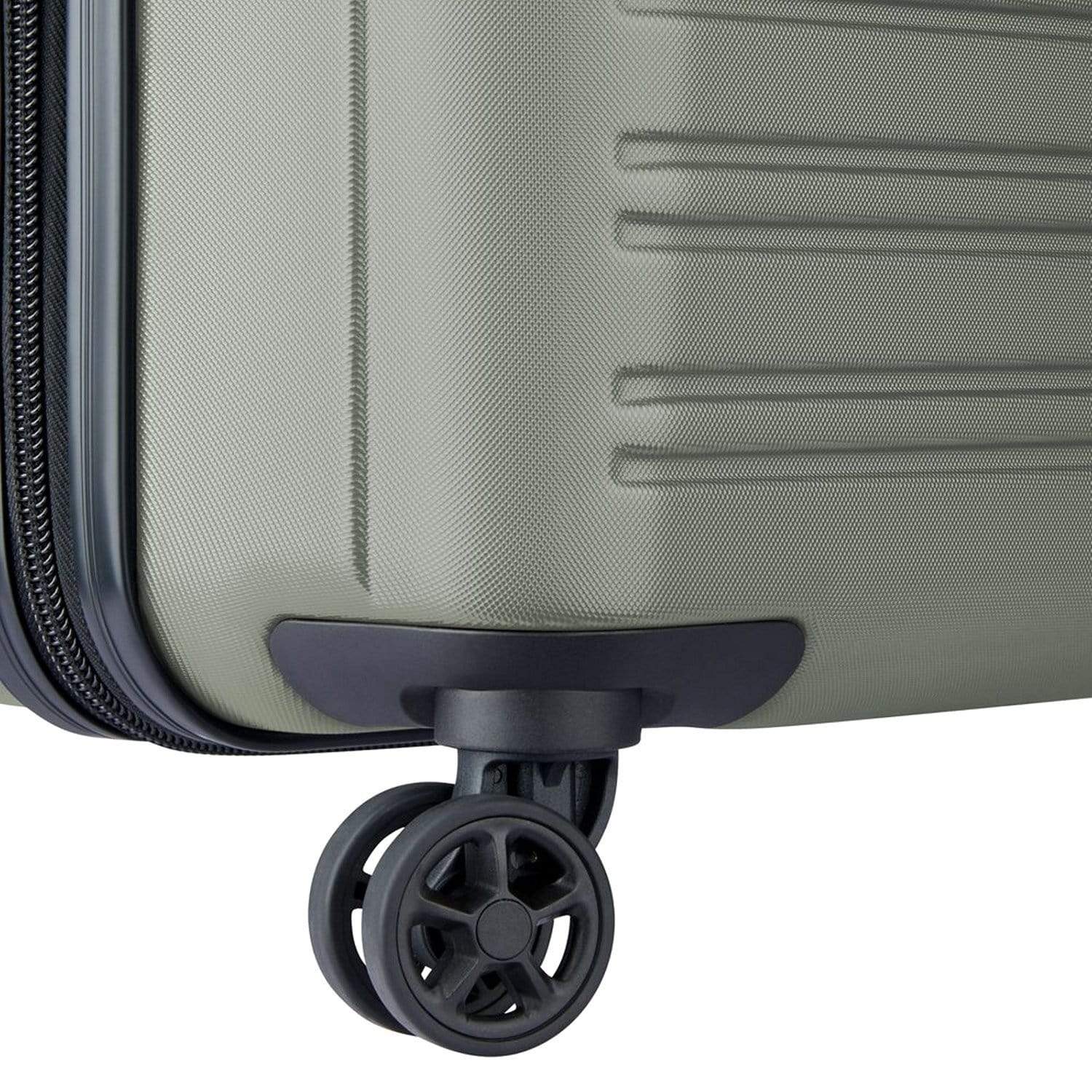 Delsey Segur 2.0 55cm Hardcase 4 Double Wheel Expandable Cabin Trolley Grey - 00205880411