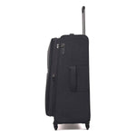 Echolac Gemini 20" 4 Double Wheel Cabin Luggage Trolley Dark Grey - CT807 Dark Grey 20