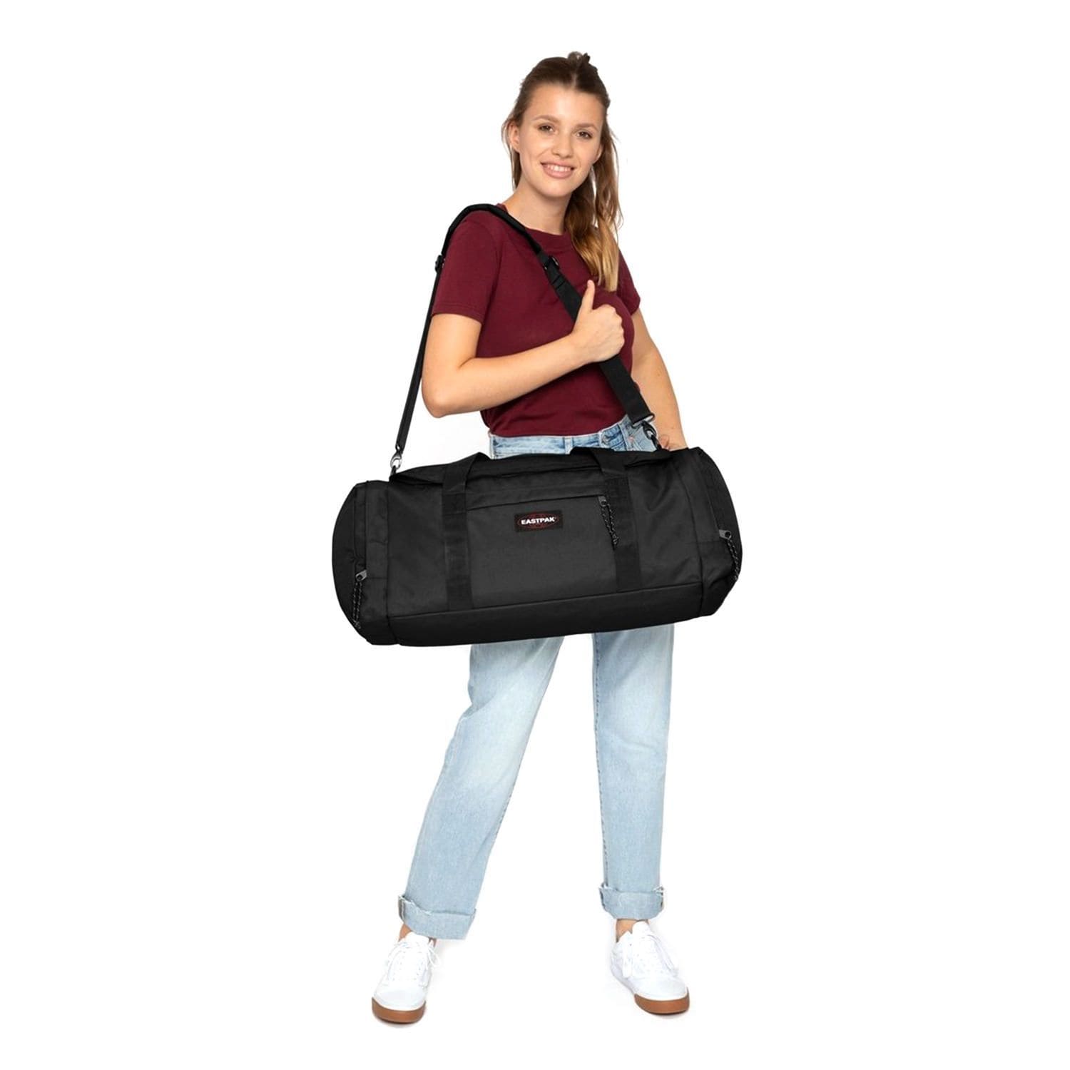 Eastpak Reader M + Black Medium Duffle Bag - EK00082D0081