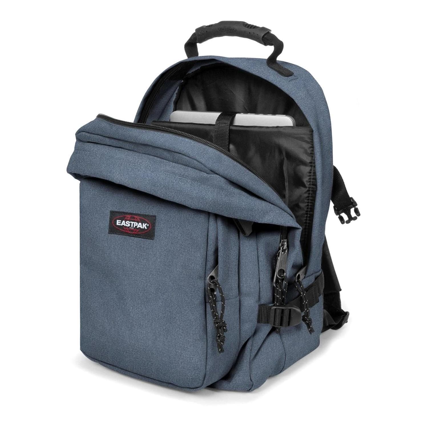 Eastpak Provider Double Denim Large Laptop Backpack - EK52082D