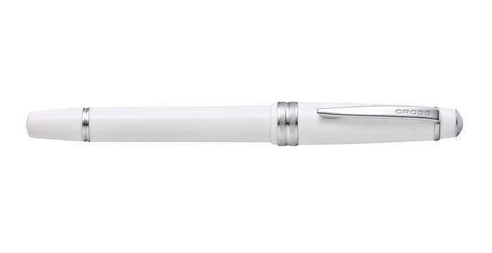 Cross Bailey Light Polished White Resin Fountain Pen - AT0746-2MS