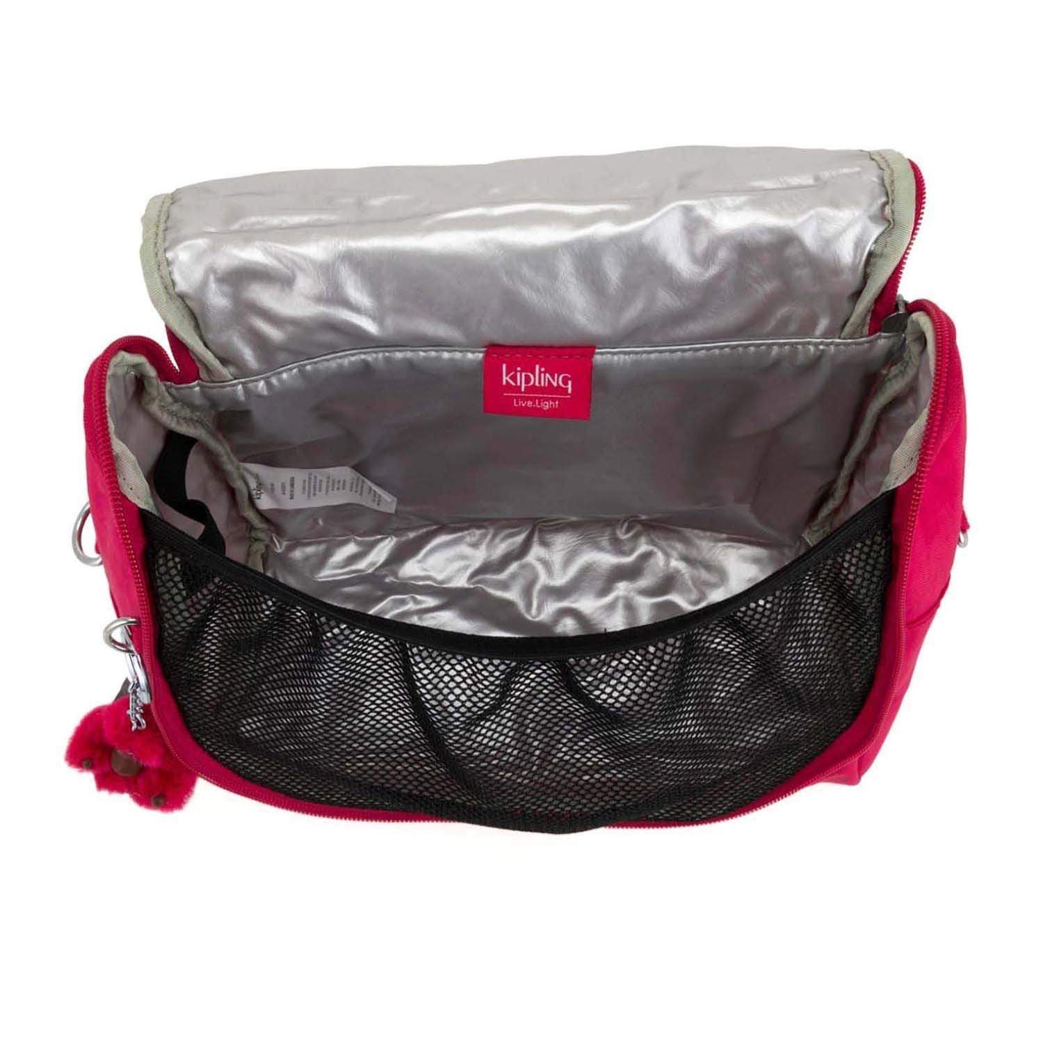 Kipling New Kichirou Lunch Box - Pink - 15289-09F - Jashanmal Home