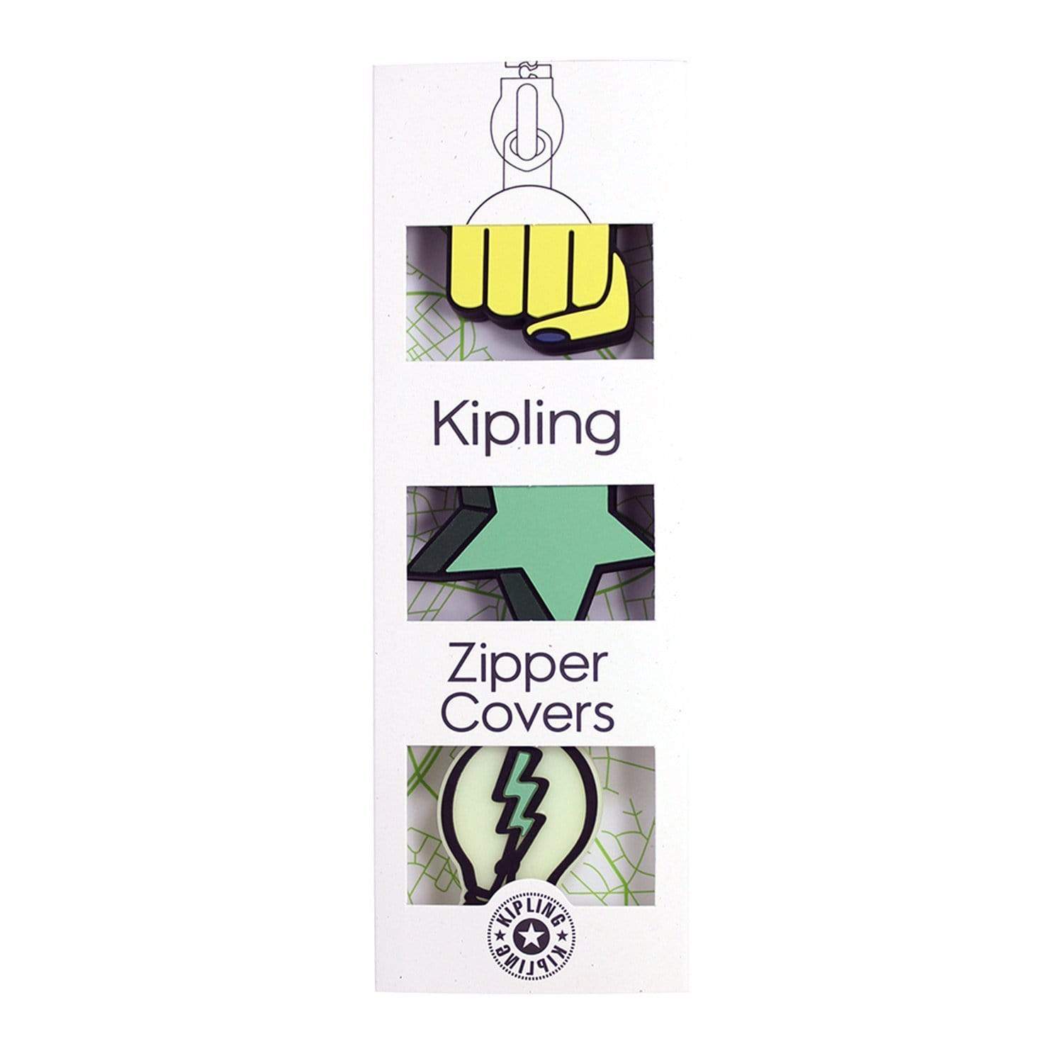 Kipling غطاء سحاب بولير من بي تي إس - لمبة قبضة ميكس ستار - 00107-52Y - جاشنمال هوم