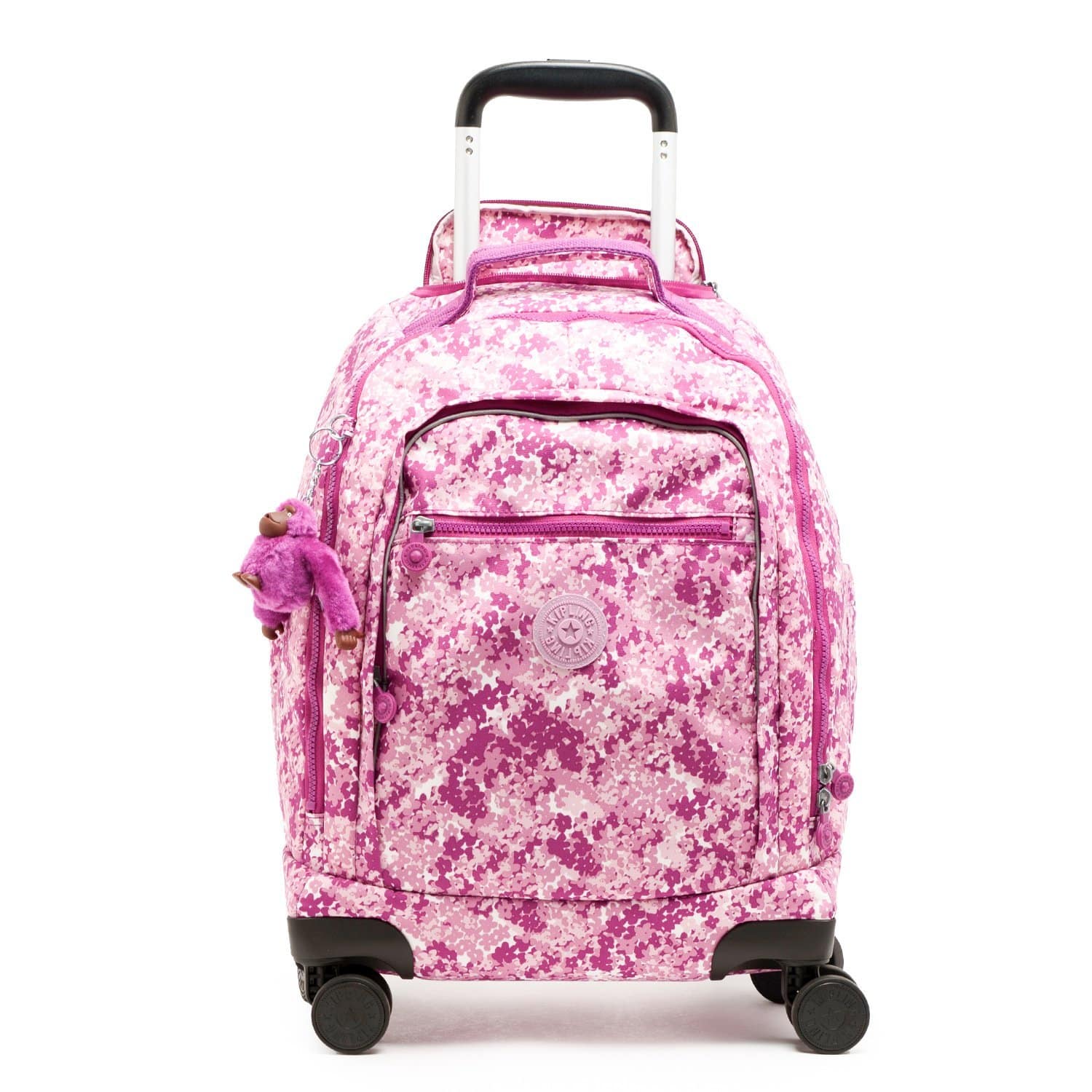 Kipling Zea Floral Pop - Large Wheeled Backpack With Laptop Protection - I5650-71E