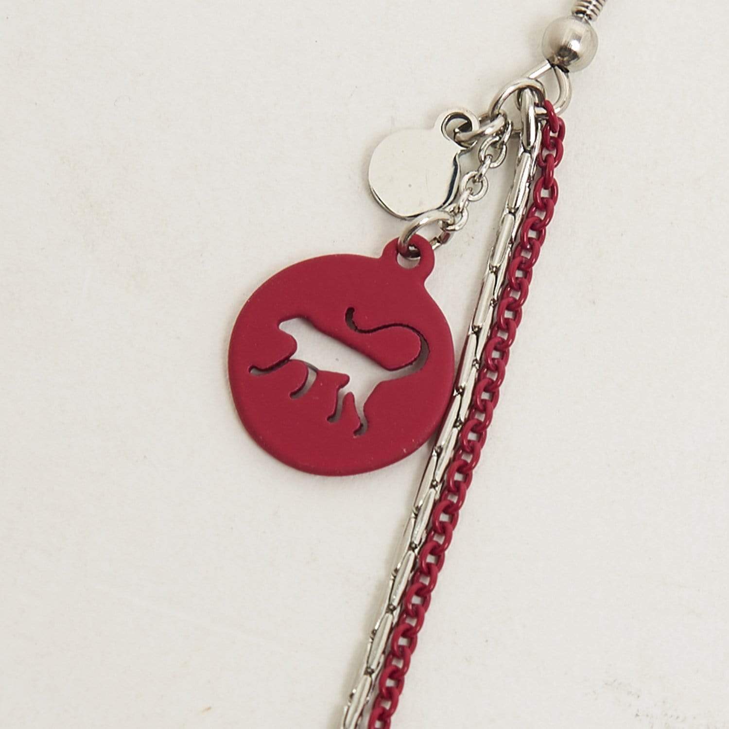 Kipling Strawb Silver Earrings C200824-39L