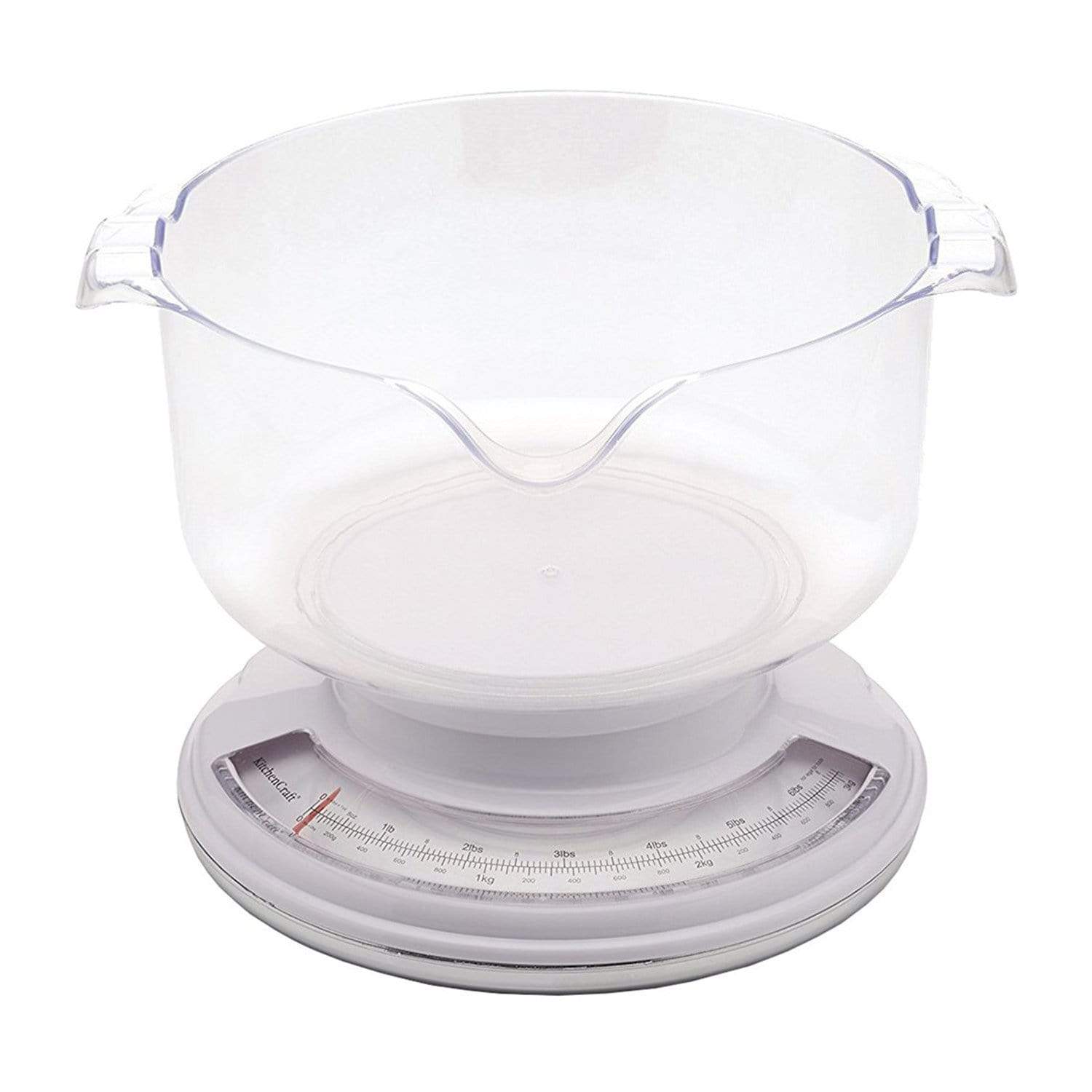 Kitchen Craft Mechanical Kitchen Scale - Clear - KCSCALE40 - Jashanmal Home