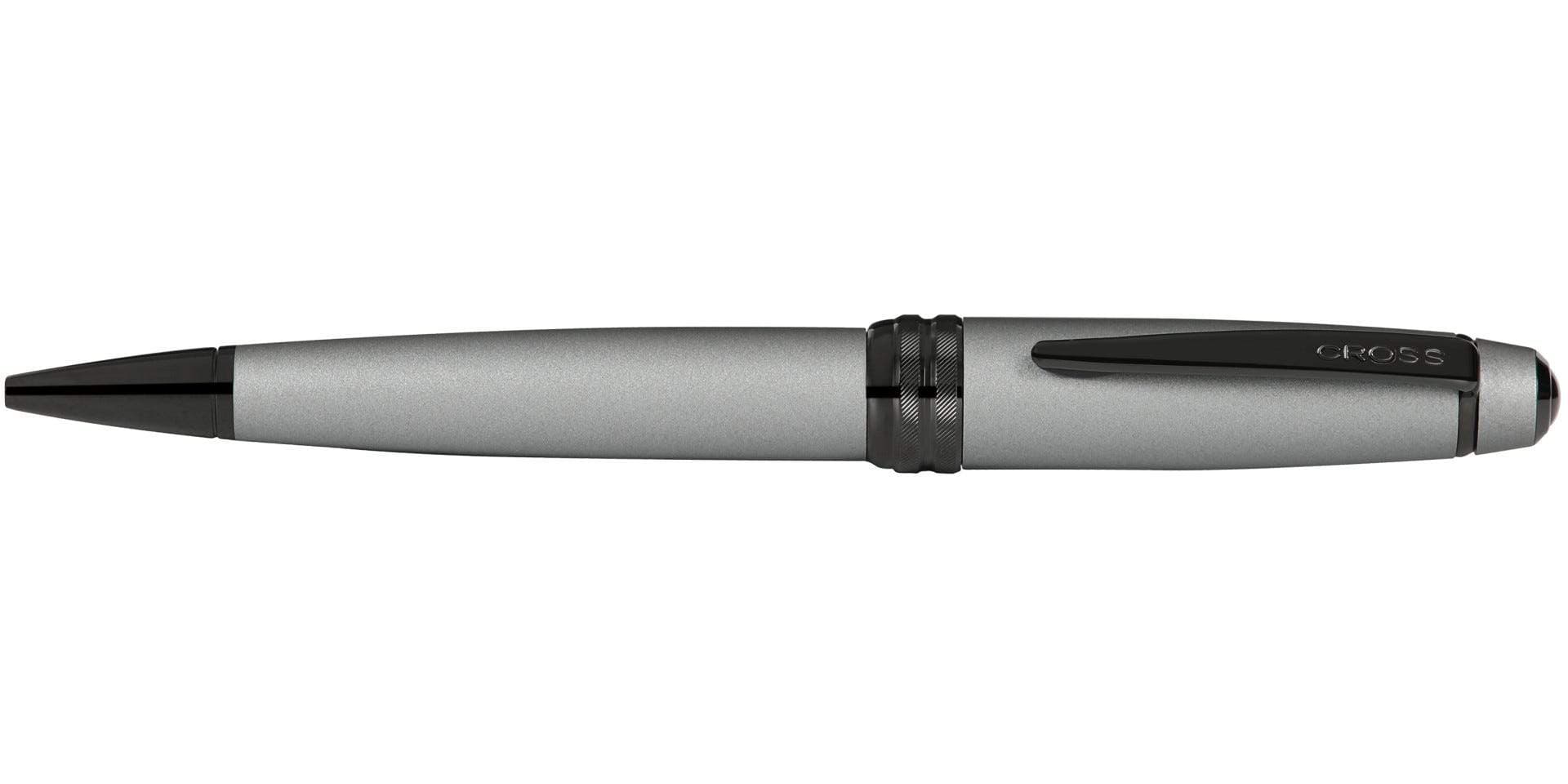 Cross Bailey Matte Gray Lacquer Ballpoint Pen - AT0452-20