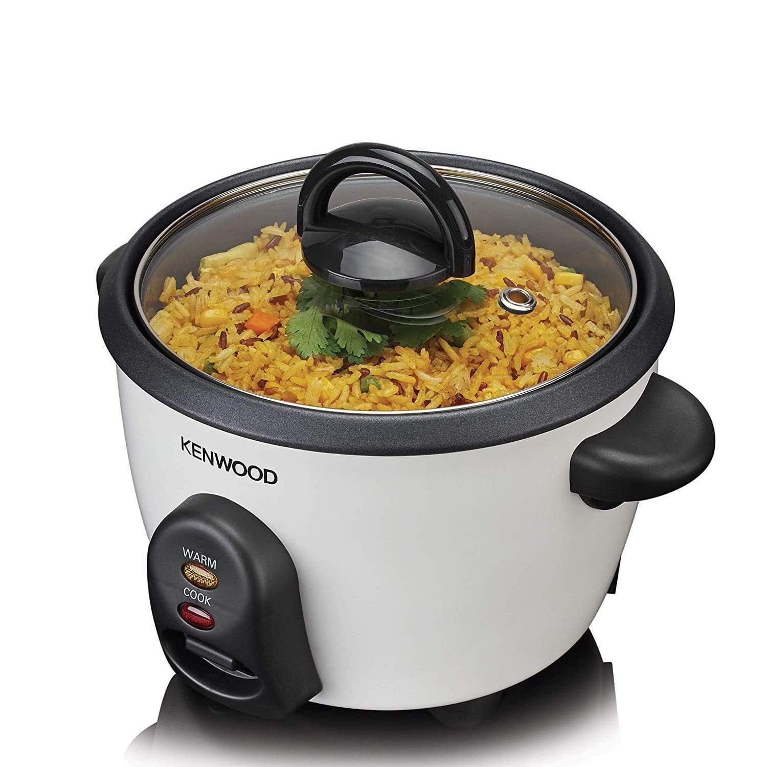 Kenwood 0.6 Litres Rice Cooker with Steamer Basket - RCM280 - Jashanmal Home
