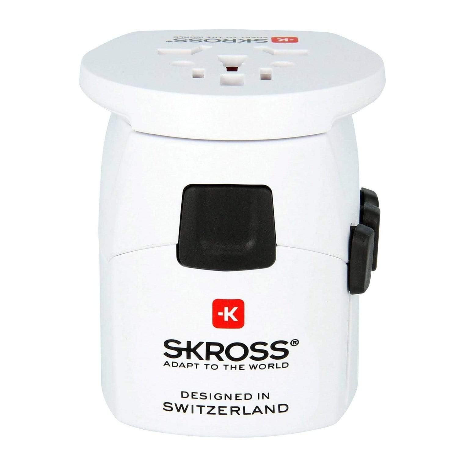 Skross برو الخفيفة USB العالم متعدد المكونات محول - أبيض - 1302550 - Jashanmal الرئيسية