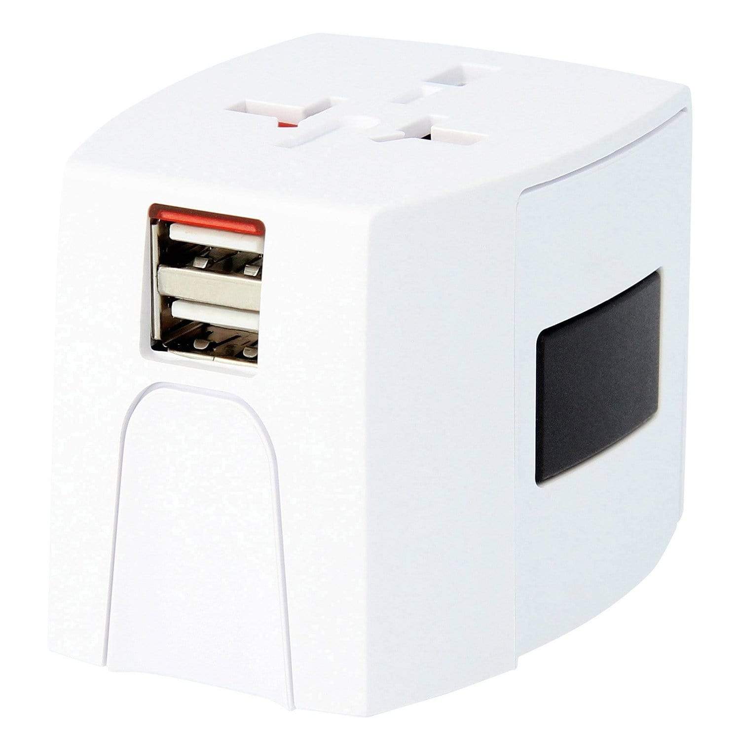 Skross MUV USB 2.4 A Multi Plug Adapter - White - 1302930 - Jashanmal Home