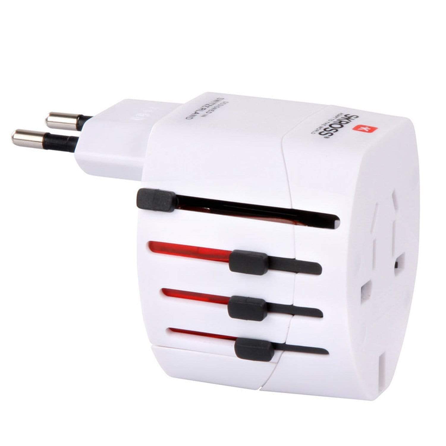 Skross Evo Multi Plug World Adapter without USB - White - 1102100 - Jashanmal Home