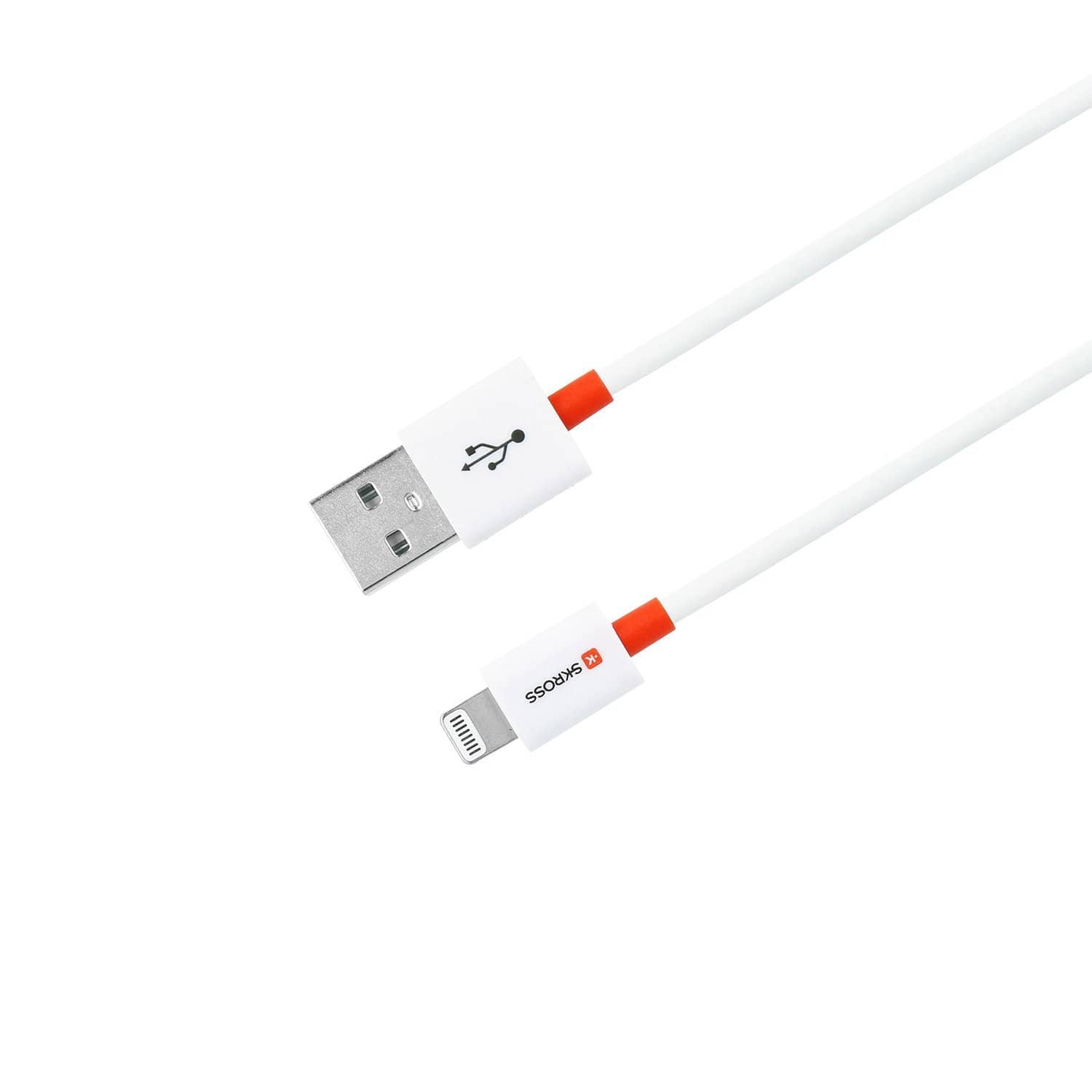 Skross Essentials Charge N Sync Lightning Connector Cable - White - 2700205E - Jashanmal Home
