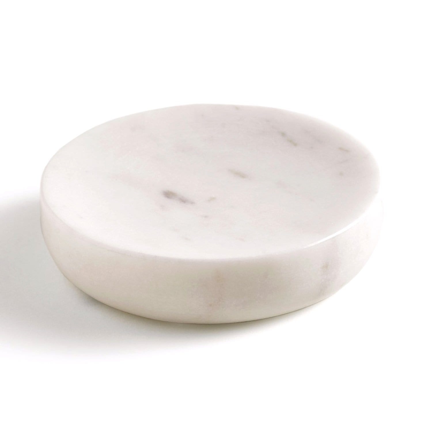 Kassatex Pietra Calacatta Marble Soap Dish - White - APT-SD - Jashanmal Home