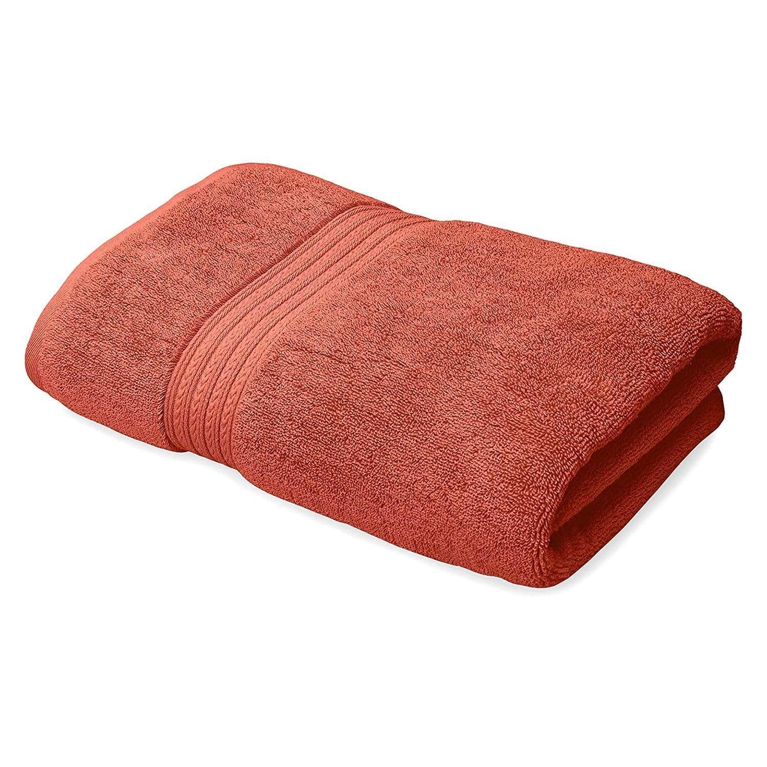 Kassatex Kassadesign Bath Towel - Blood Orange - KDK-109-BDO - Jashanmal Home