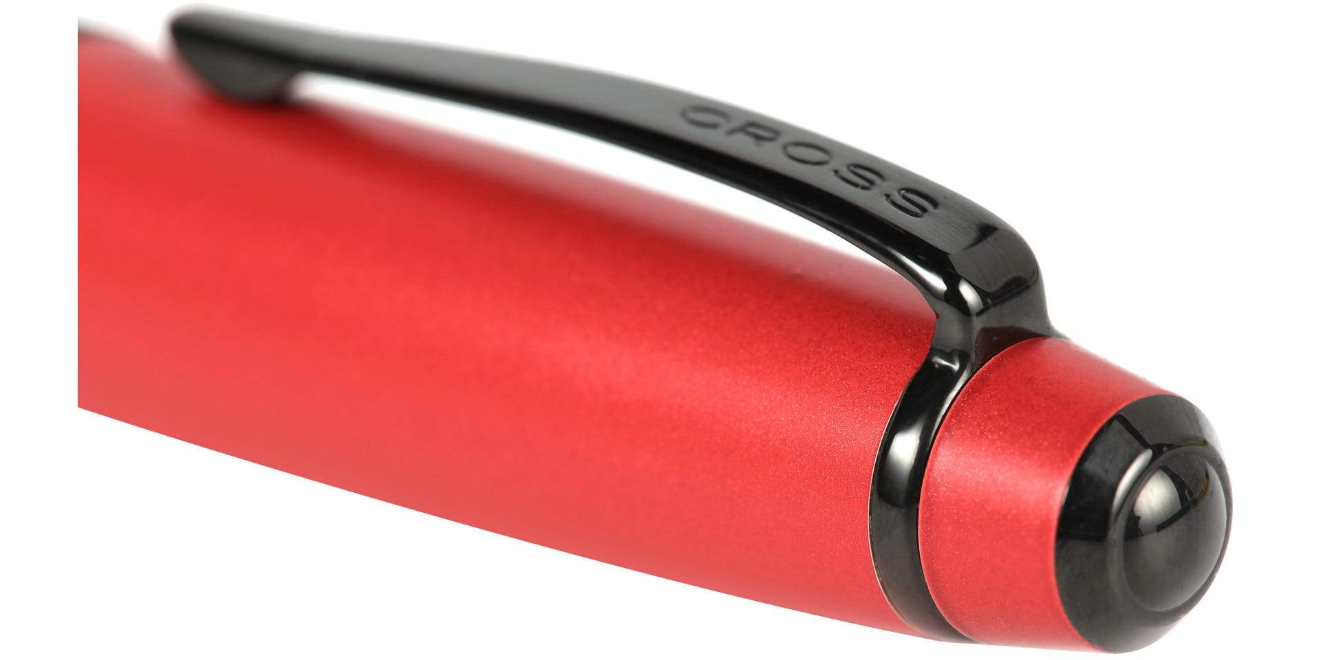 قلم حبر جاف مطلي باللون الأحمر غير لامع من كروس بيلي - AT0452-21