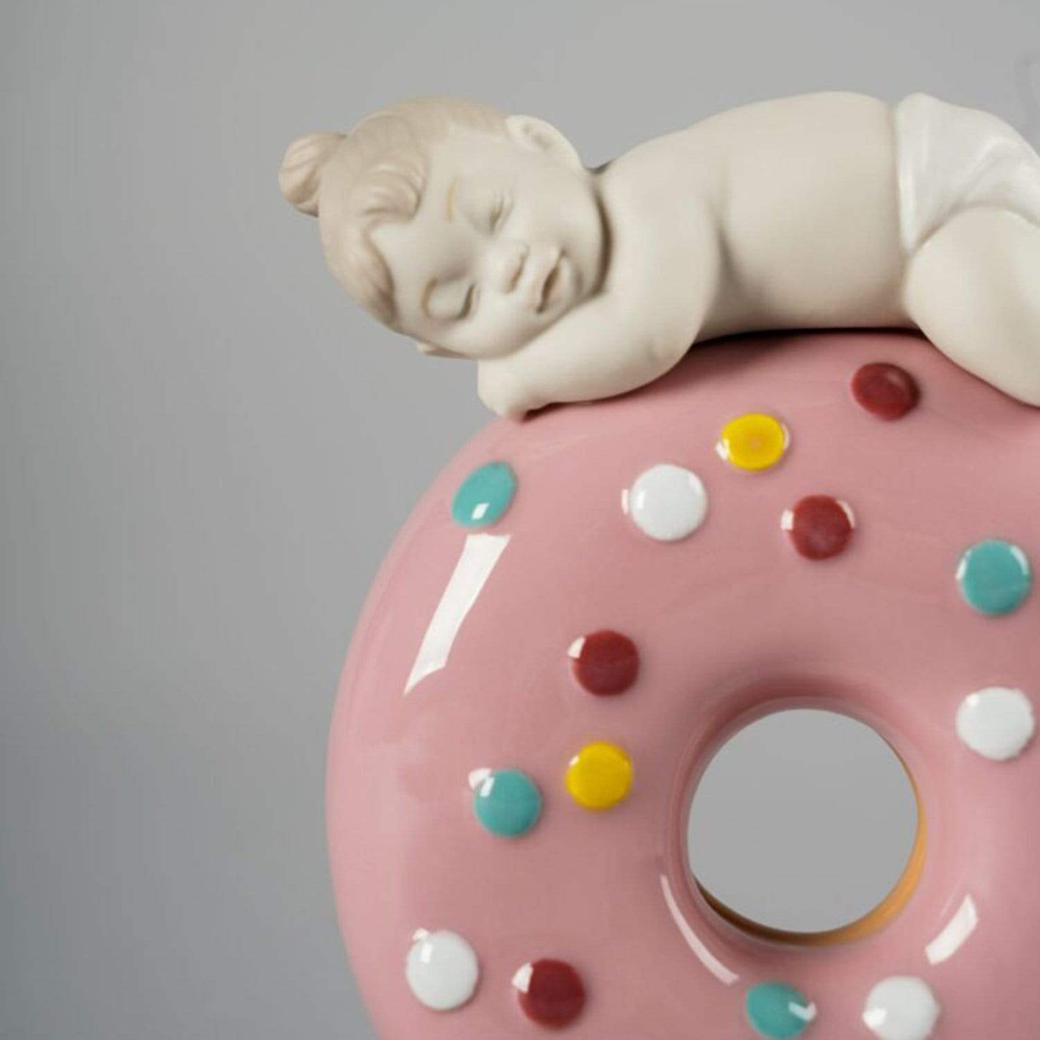 Lladro My Sweet Love Baby Girl Figurine - Pink - 1009376 - Jashanmal Home