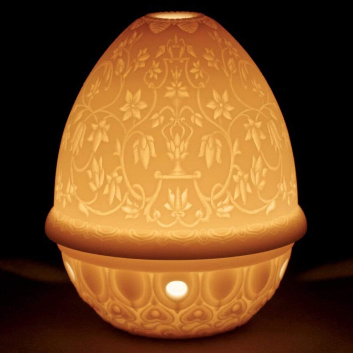 Lladro Taj Mahal Lithophane Votive Light - 1017360 - Jashanmal Home