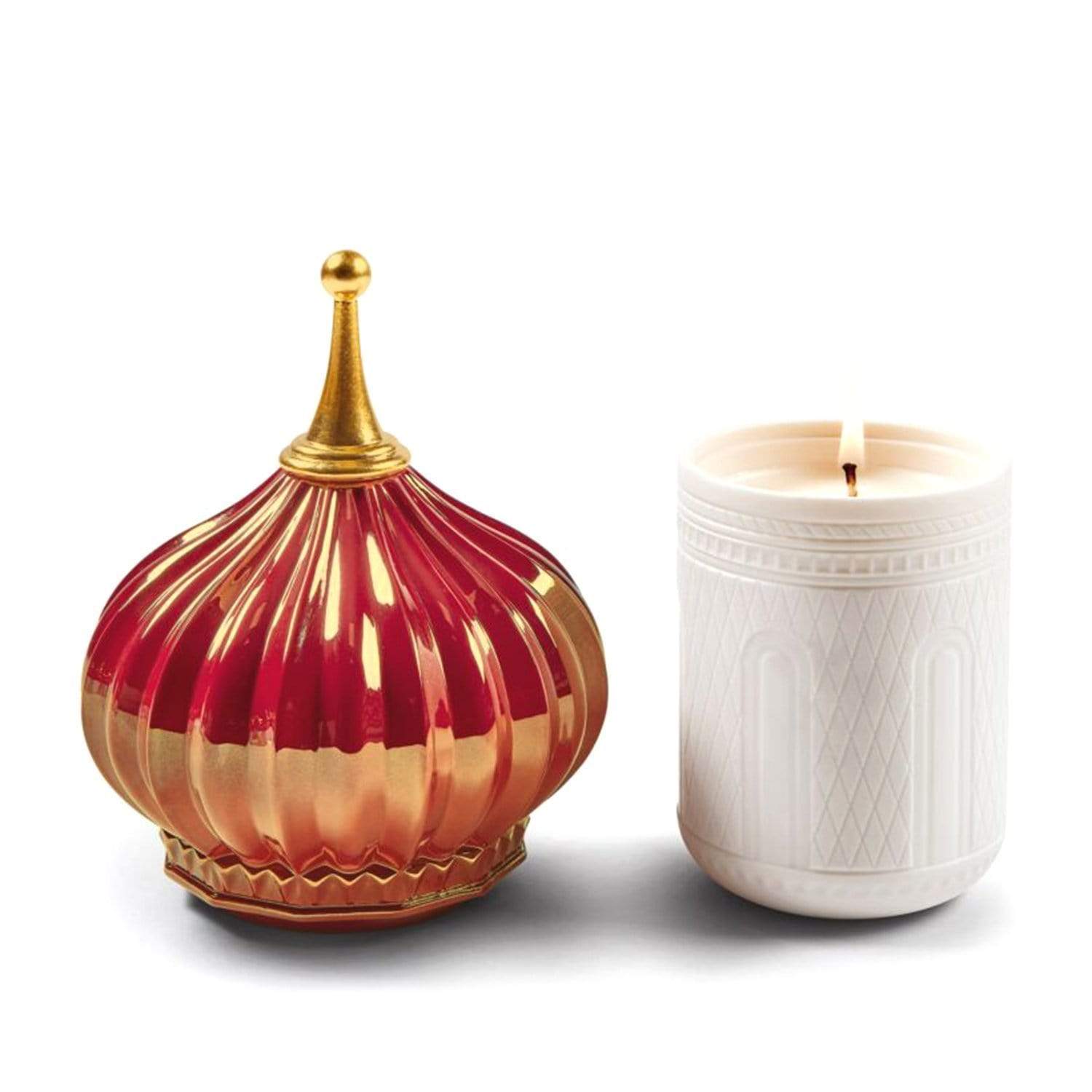 Lladro 1001 Lights North Tower Candle Night Approaches Scent - 1040173 - Jashanmal Home